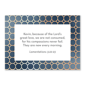 Personalized scripture notecards make the perfect gift.  Christian Gifts, Baptism Gifts, Christian Graduation Gifts, Personalized Scripture, Personalized Bible, Bible Notecard, Bible Journal, Prayer Journal, Christian Journal, Christian Planner, Bible Verse Notecard, Bible Planner, Morning Prayers, Daily Devotional