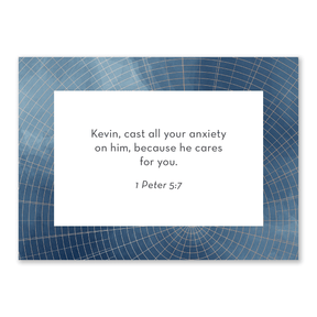 Custom Bible verse cards for teen boys personalized Christian cards for prayer reflection strength and spiritual growth