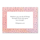 Custom Bible verse cards for teen girls personalized scripture cards for faith-based encouragement and devotional use