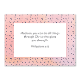 Prayer Cards, Scripture Card, Christian Gifts, Christian Gifts for Graduation, Christian Wedding Gifts, Personalized Bible, Baptism Gifts