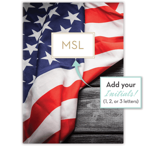 personalized scripture journal for women with custom initials freedom design mini Bible journal personalized Christian gift